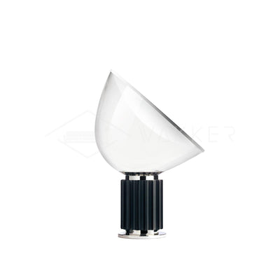 Taccia Style Table Lamp – Adjustable Glass Shade Light