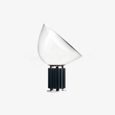 Taccia Style Table Lamp – Adjustable Glass Shade Light