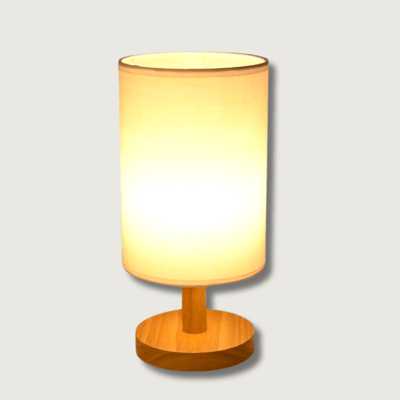 Scandinavian LED Desk Lamp – Solid Wood Design
