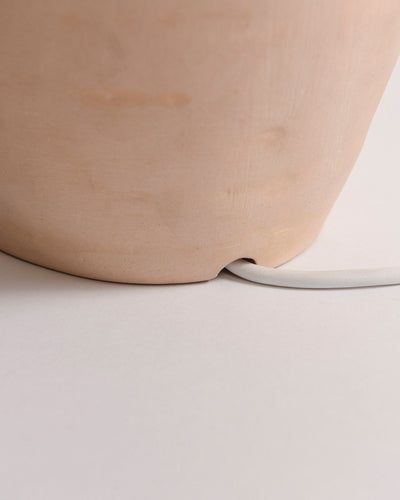 Modern Glass and Resin Table Lamp