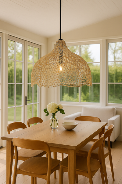 Ceiling Lamp - Modern Rotary Pendant - Nature Style