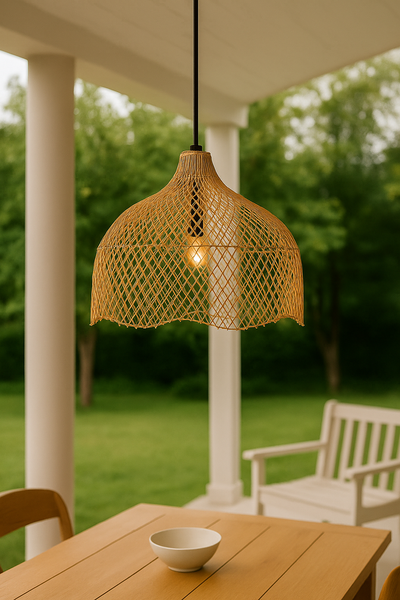 Ceiling Lamp - Modern Rotary Pendant - Nature Style