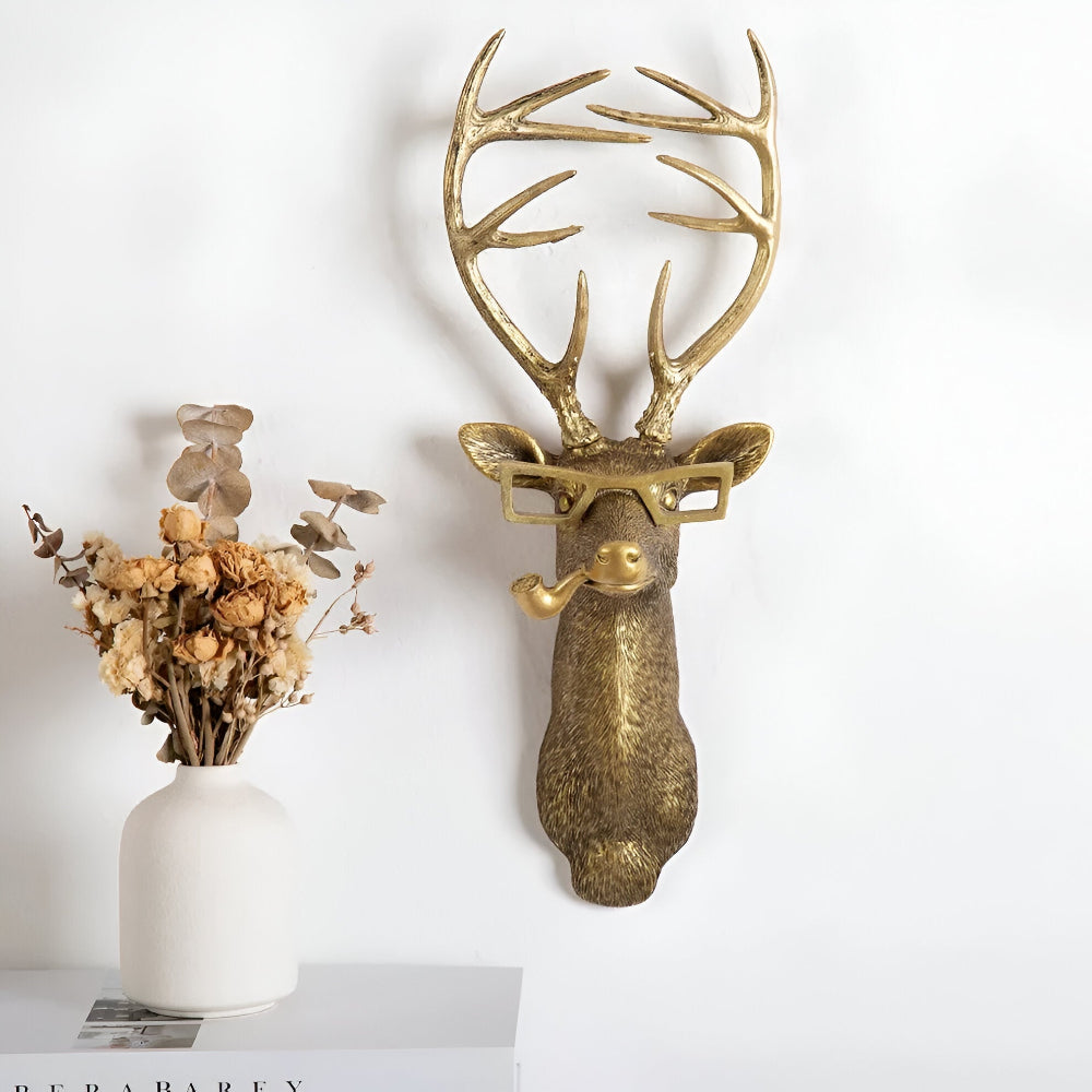 Handcrafted Resin Animal Wall Hook Sculptures