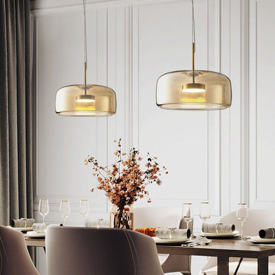 Modern Glass Hotel-Style Pendant Light