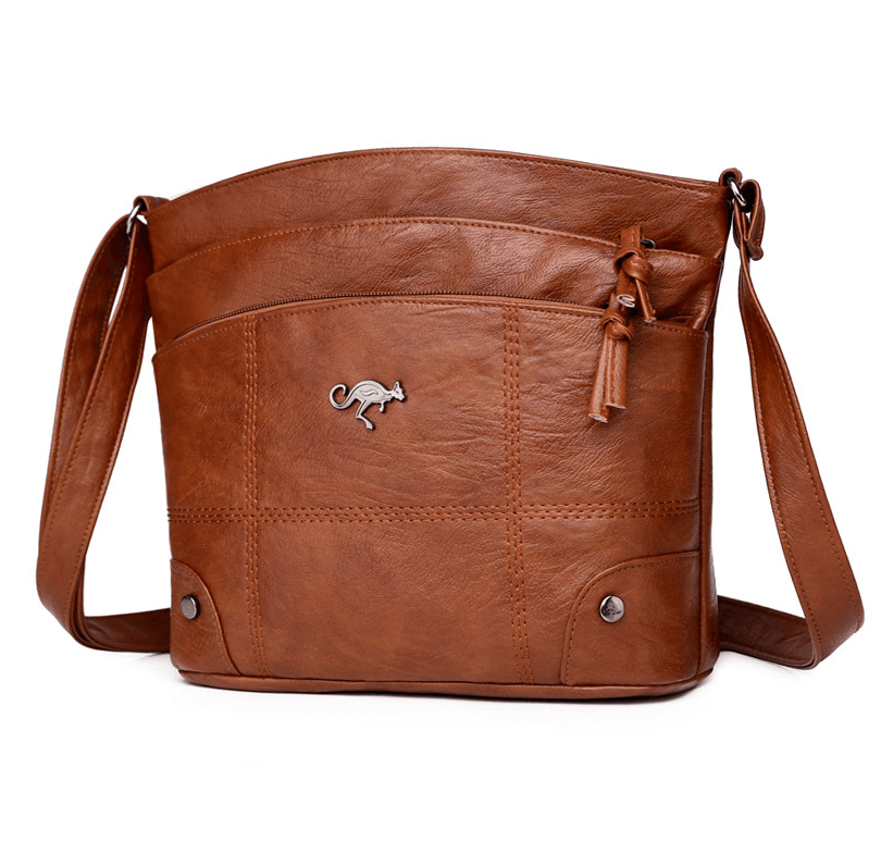 Toli Vintage Leather Shoulder Bag for Women
