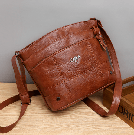 Toli Vintage Leather Shoulder Bag for Women