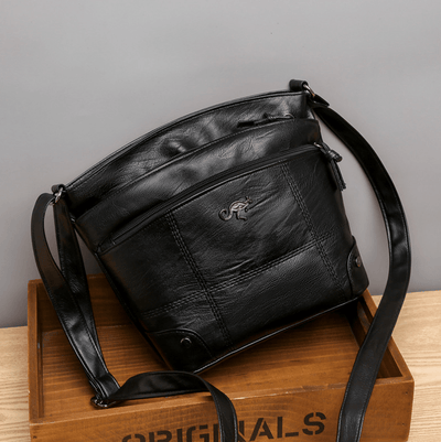 Toli Vintage Leather Shoulder Bag for Women