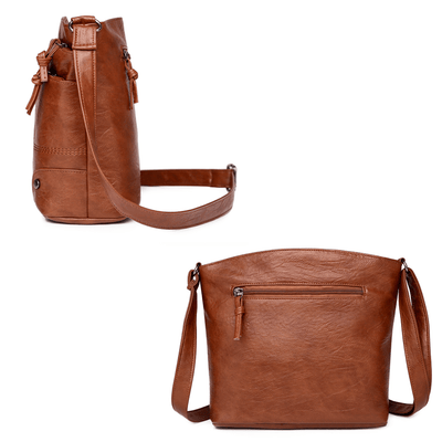 Toli Vintage Leather Shoulder Bag for Women