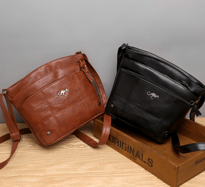 Toli Vintage Leather Shoulder Bag for Women