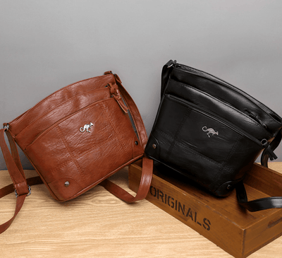 Toli Vintage Leather Shoulder Bag for Women