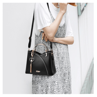 Women’s Leather Tote Shoulder Bag
