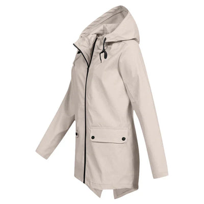 Waterproof Women’s Hooded Rain Jacket Liora Lightweight Coat