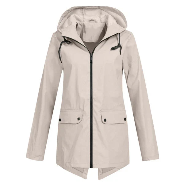 Waterproof Women’s Hooded Rain Jacket Liora Lightweight Coat