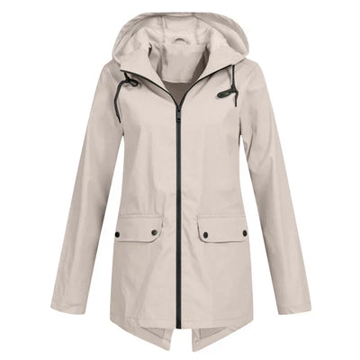 Waterproof Women’s Hooded Rain Jacket Liora Lightweight Coat