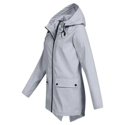 Waterproof Women’s Hooded Rain Jacket Liora Lightweight Coat