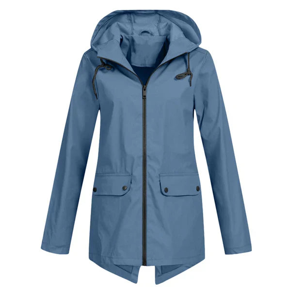Waterproof Women’s Hooded Rain Jacket Liora Lightweight Coat