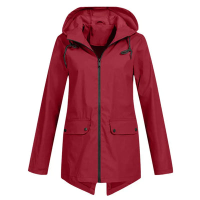 Waterproof Women’s Hooded Rain Jacket Liora Lightweight Coat