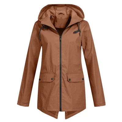 Waterproof Women’s Hooded Rain Jacket Liora Lightweight Coat