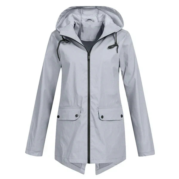 Waterproof Women’s Hooded Rain Jacket Liora Lightweight Coat
