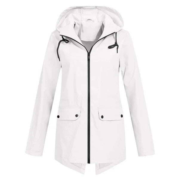 Waterproof Women’s Hooded Rain Jacket Liora Lightweight Coat