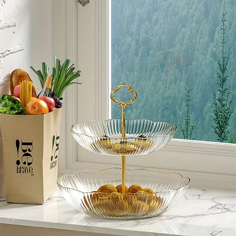 3-Tier Modern Fruit Bowl Organizer