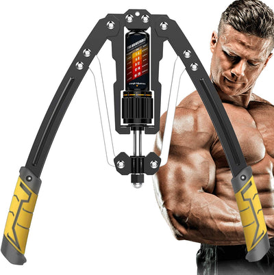 Adjustable Hydraulic Arm Exerciser 10–200KG – Twister Strength Trainer