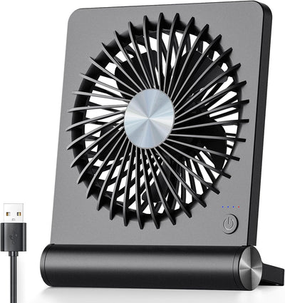 Quiet Compact Desk Fan for Home Office
