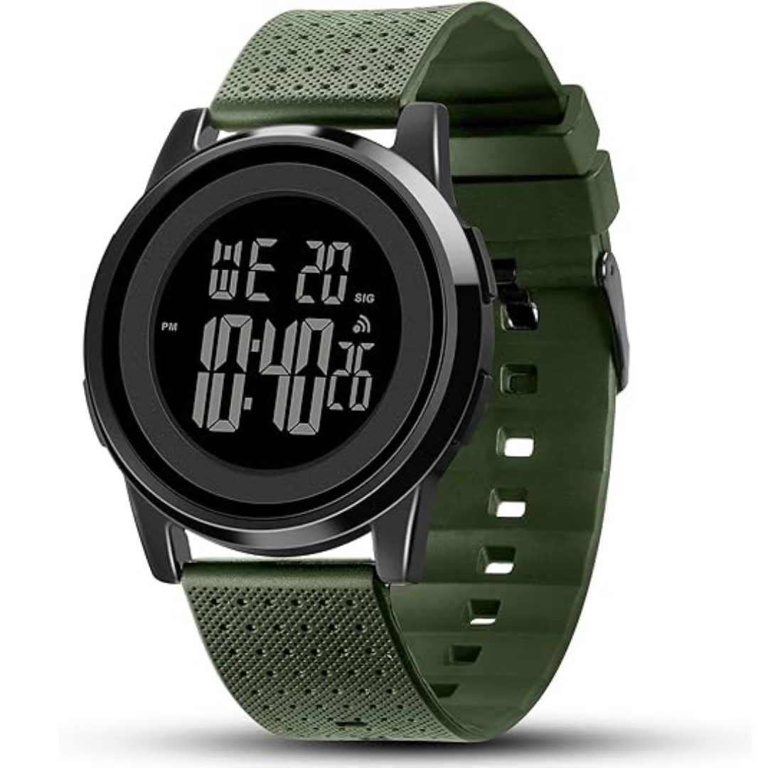Charlie Ultra-Thin Waterproof Digital Sports Watch for Men