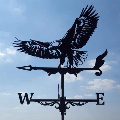 Unique Garden Wind Vane Decorative Stainless Steel