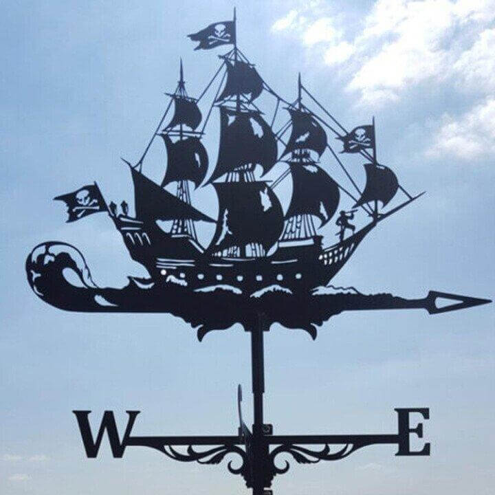 Unique Garden Wind Vane Decorative Stainless Steel