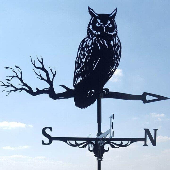 Unique Garden Wind Vane Decorative Stainless Steel