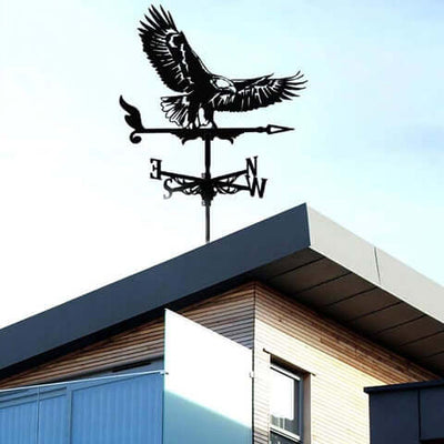 Unique Garden Wind Vane Decorative Stainless Steel