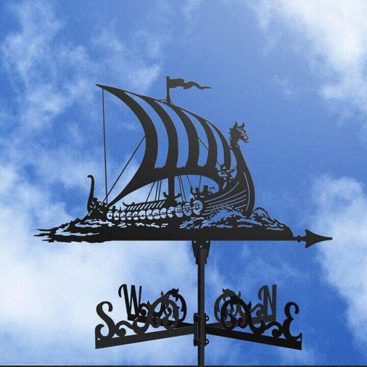 Unique Garden Wind Vane Decorative Stainless Steel