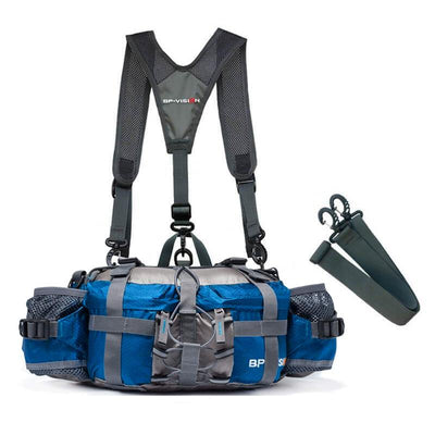 Waterproof Hiking Waist Bag with Bottle Holder