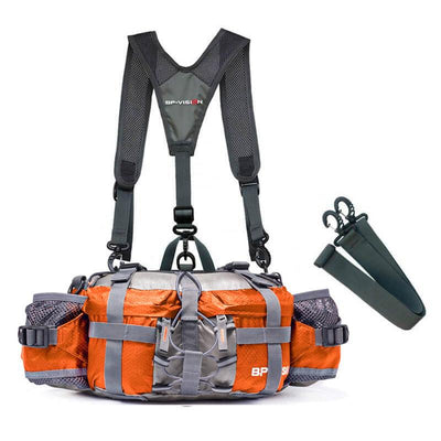 Waterproof Hiking Waist Bag with Bottle Holder