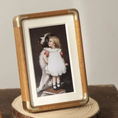 Brooks Solid Wood Tabletop Photo Frame
