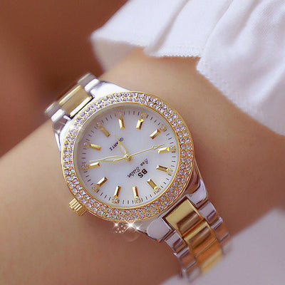 Esmée Women’s Stainless Steel Quartz Watch 32mm Silver