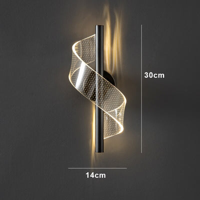 Glasspilar Glass Candelabra LED Wall Sconce Light