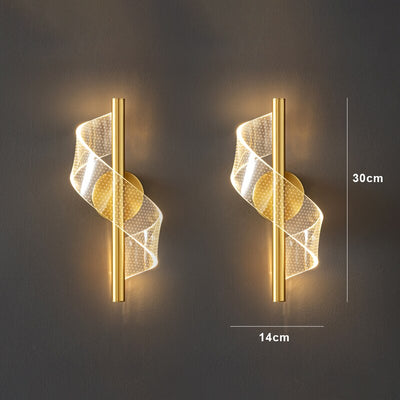 Glasspilar Glass Candelabra LED Wall Sconce Light