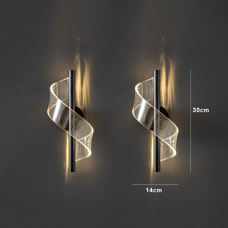 Glasspilar Glass Candelabra LED Wall Sconce Light