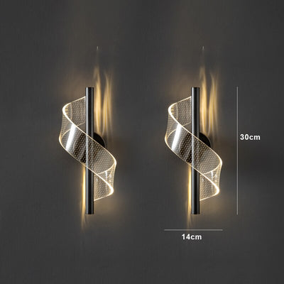 Glasspilar Glass Candelabra LED Wall Sconce Light