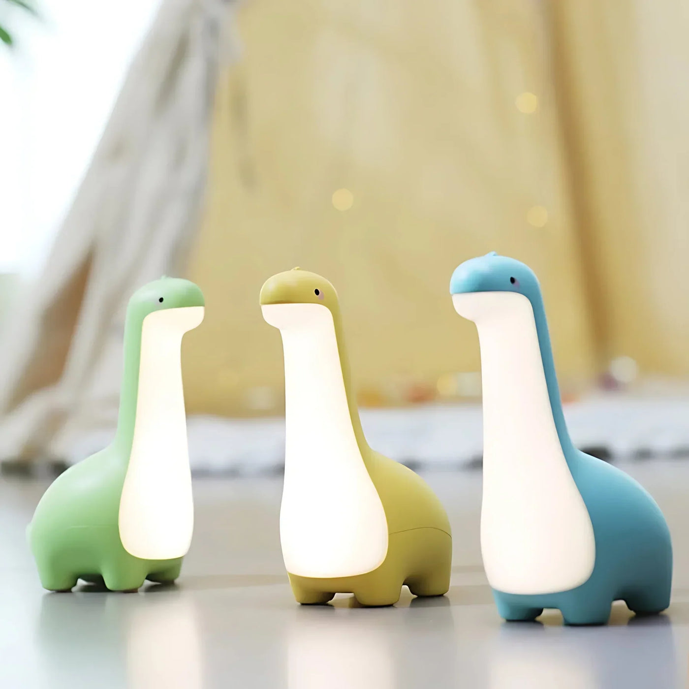 LED Dinosaur Night Light for Kids with Soft Glow