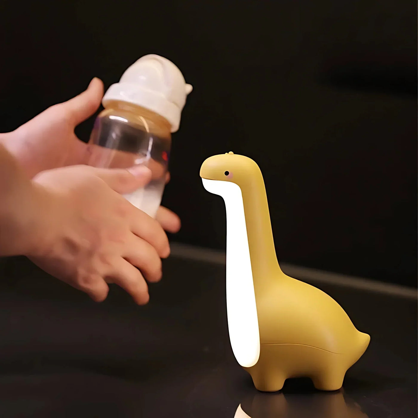 LED Dinosaur Night Light for Kids with Soft Glow