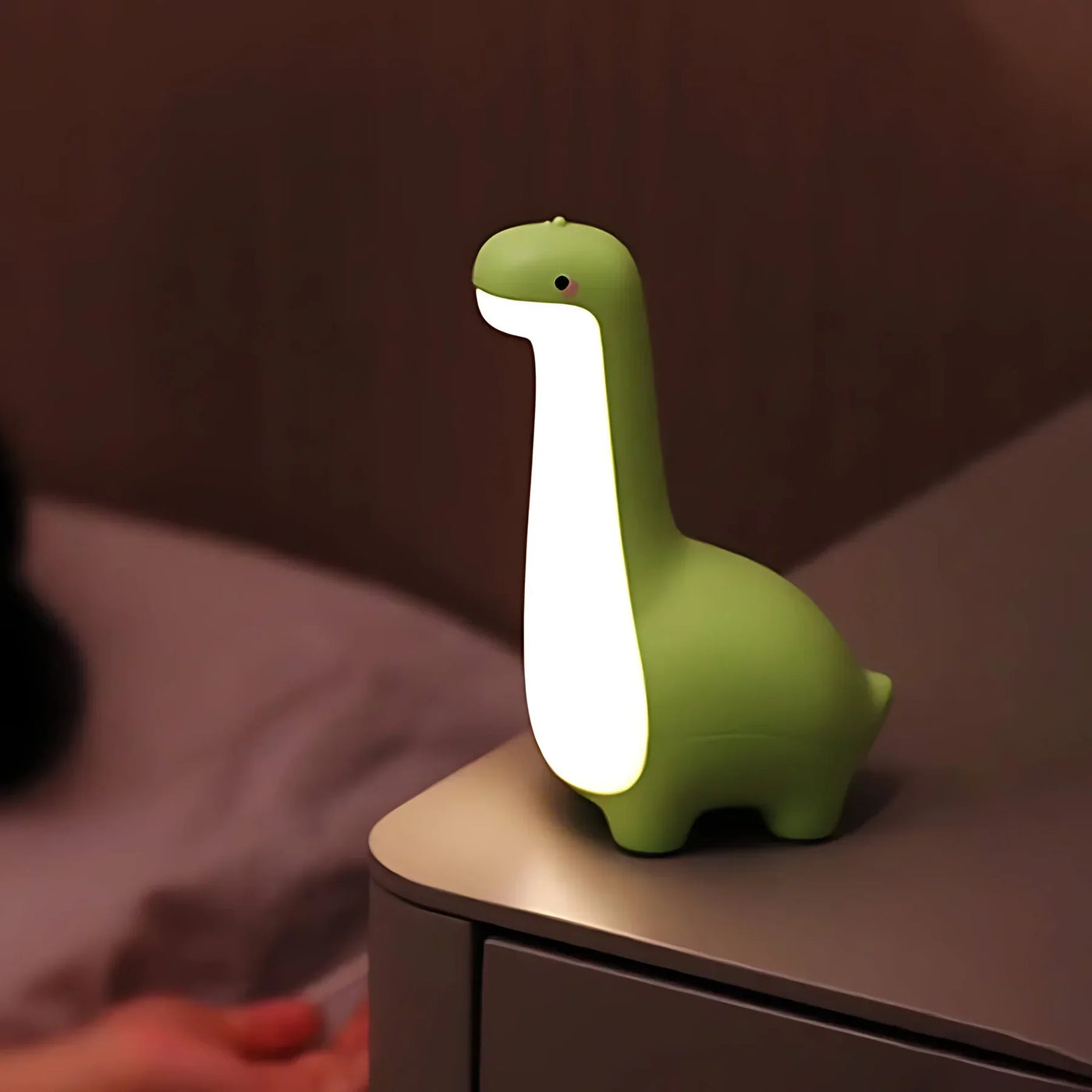 LED Dinosaur Night Light for Kids with Soft Glow