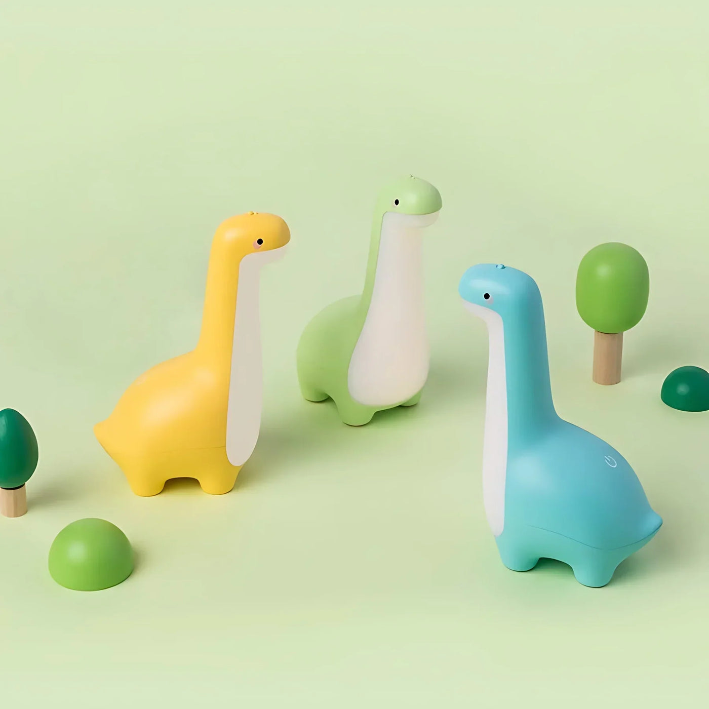 LED Dinosaur Night Light for Kids with Soft Glow