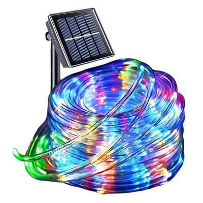 Solar LED String Lights – Outdoor Waterproof Rope