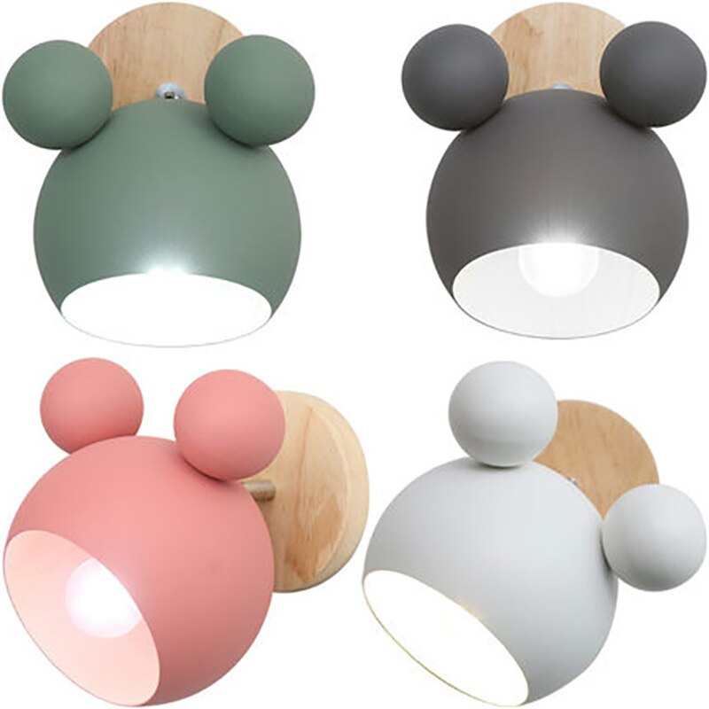 SproutGlow – Nordic LED Wall Light for Kids