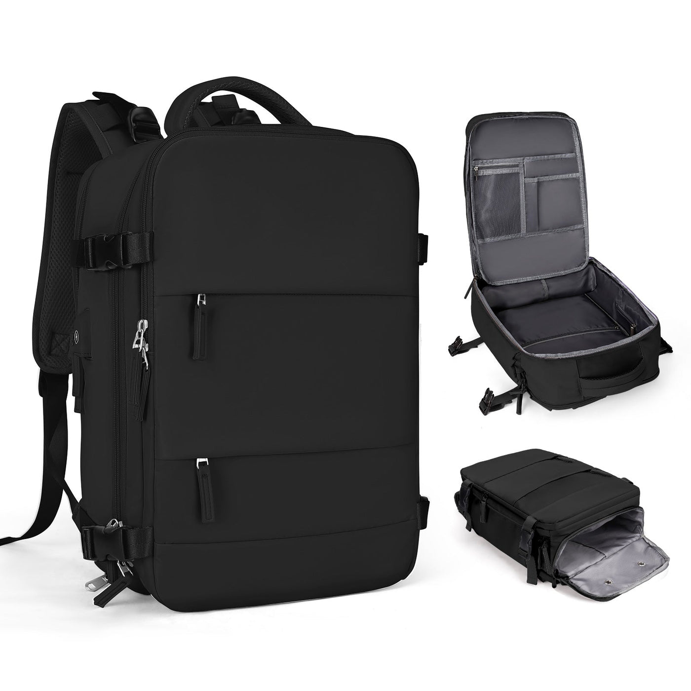 Travel Laptop Backpack with USB Charging Port