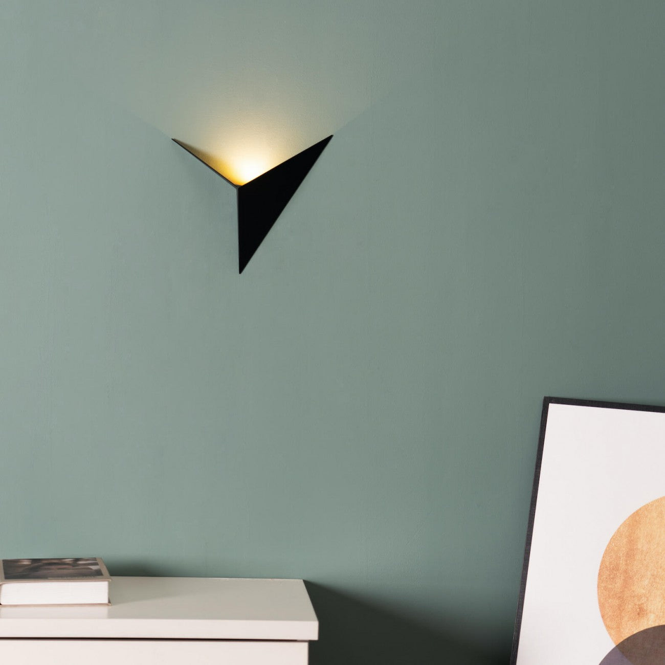 Modern LED Triangular Wall Lamp for Stylish Interiors