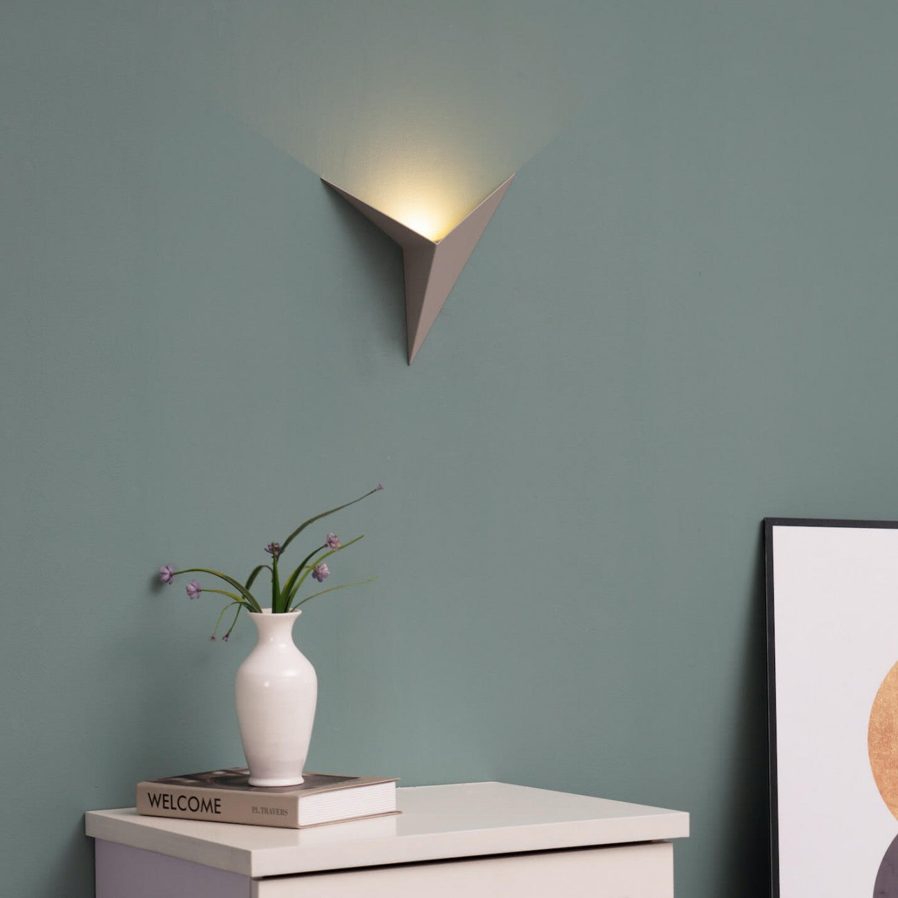 Modern LED Triangular Wall Lamp for Stylish Interiors